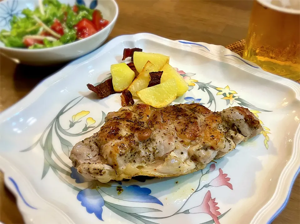 鶏もも肉のピパーチ焼き|リフルシャッフルさん