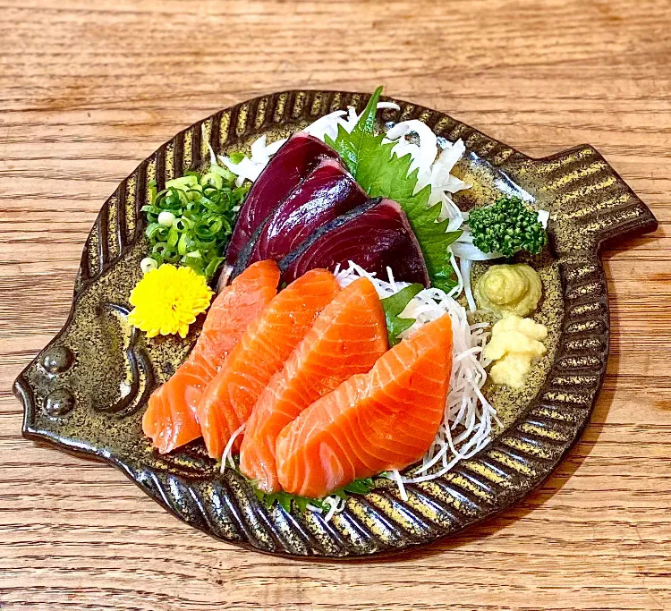 「お刺身de晩酌スタート🍶」💦
鶏と大根のスープ煮
厚揚げと小松菜の炒め
を 添えて 晩ごはん|ばくあんしゃさん