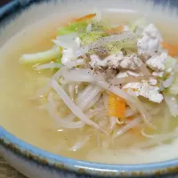 パパ作👨野菜たっぷり塩ラーメン|ぱんだのままんさん