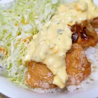 パパ作👨チキン南蛮丼|ぱんだのままんさん