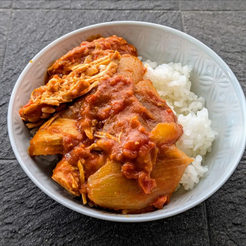 酔っぱらいのトマトカレー|ぶりてりあさん