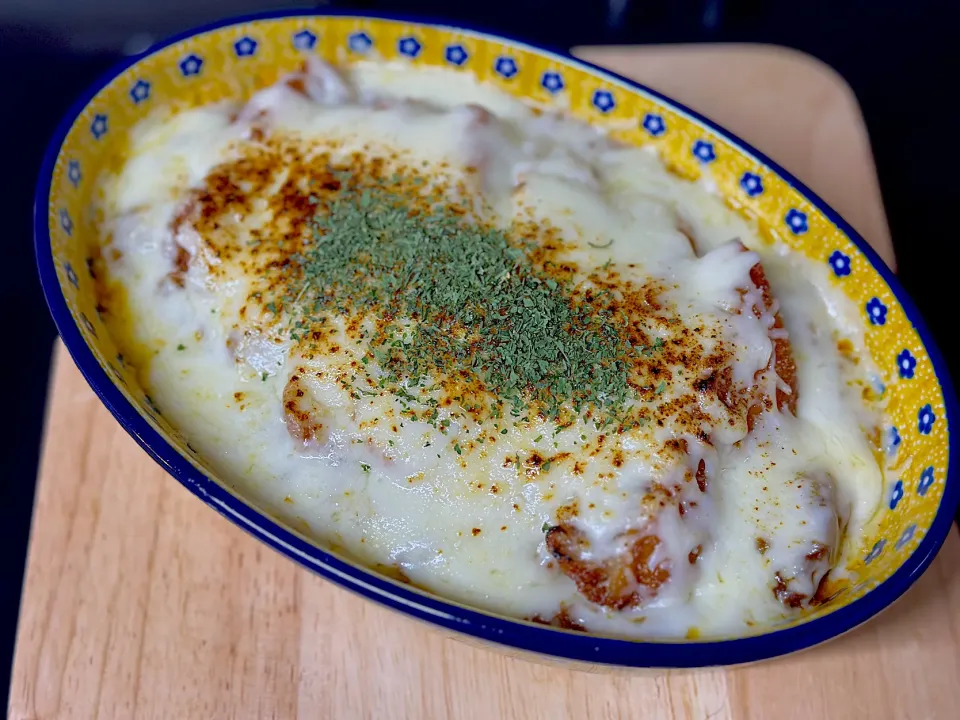 とんかつチキンカレードリア🫕|にゃあ（芸名）さん