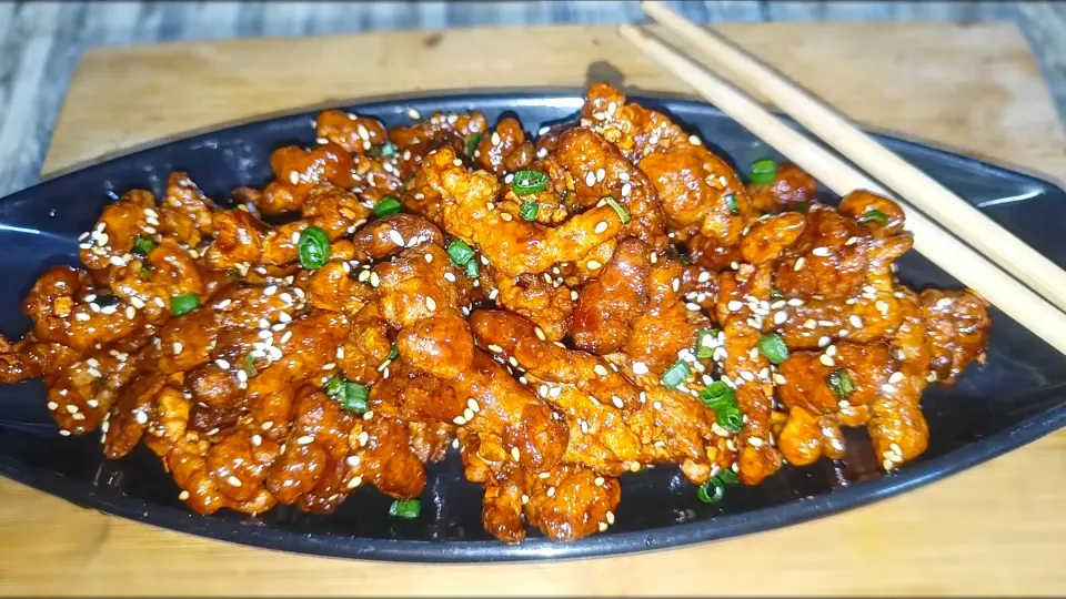 #crishpy_honey_sesame_chicken|RUPA SARKARさん