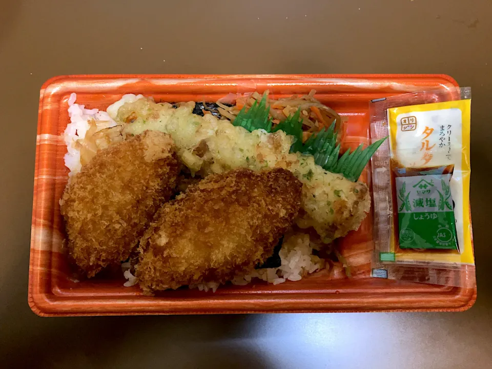 オリジン タルタルのり弁当|ばーさんさん