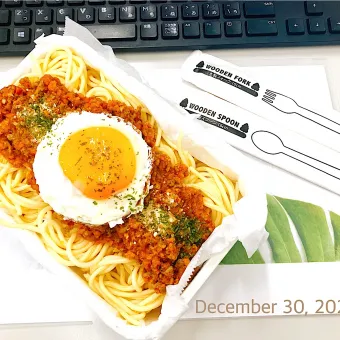 Snapdishの人気料理写真:今日は要らないよ？って言ったのに作ってくれた優しい弁当‪ ·͜·♡‬