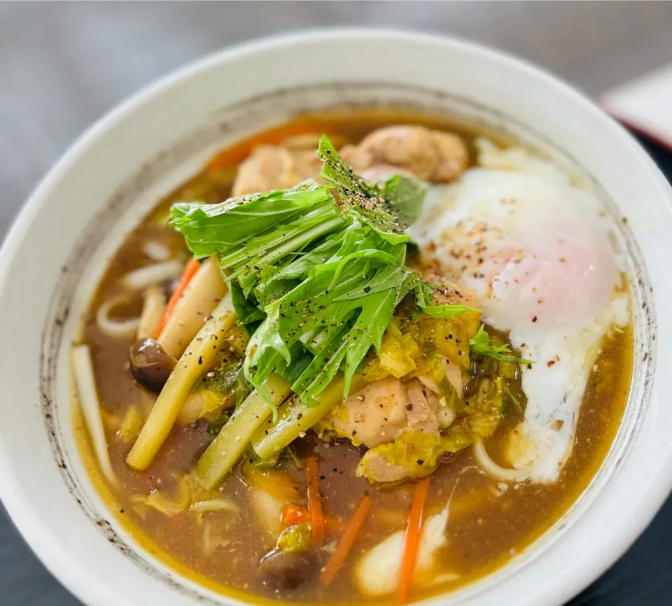 温玉カレーうどん|M⭐︎さん