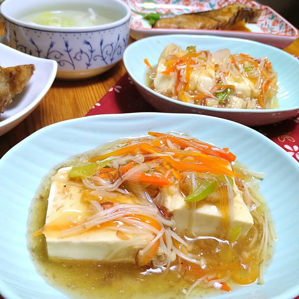 豆腐の野菜餡掛け〜|とまと🍅さん