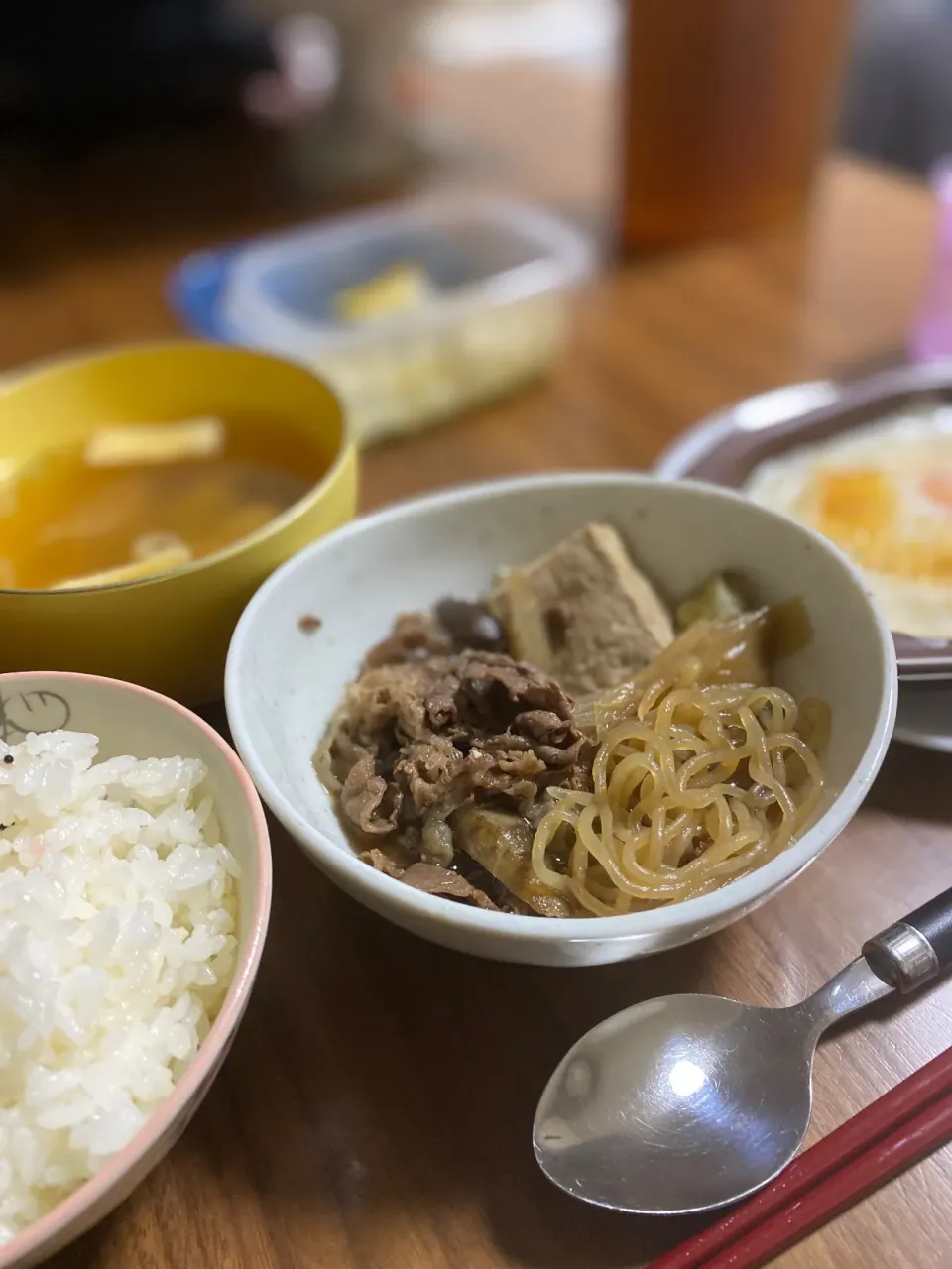 夜　肉豆腐|みちくんさん