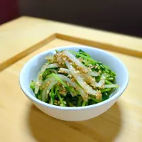 シャキシャキ胡麻和え