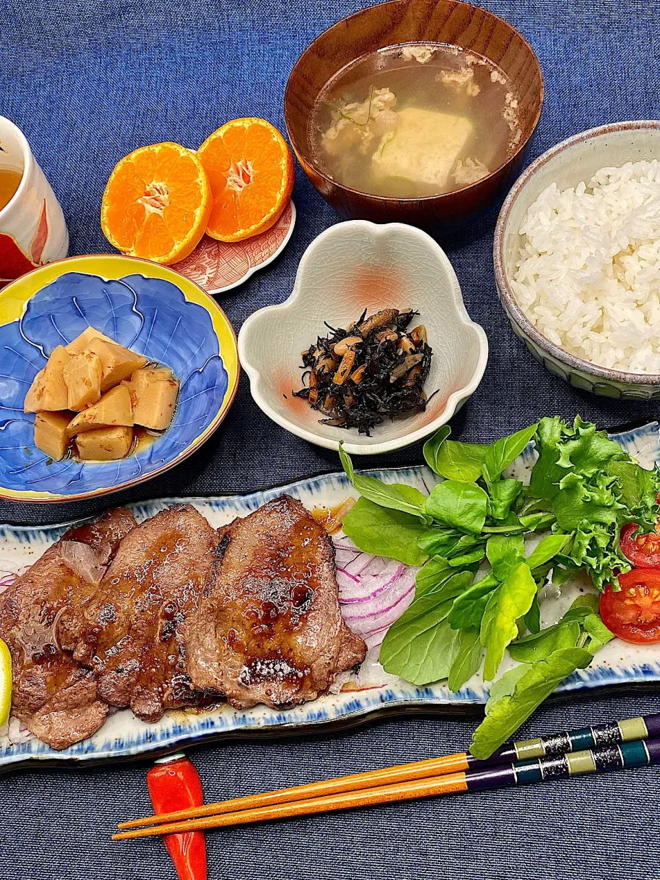 FitDish で牛タン定食  🐮|鬼百合さん