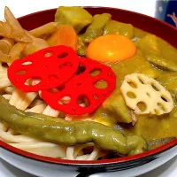 カレーしっぽくうどん|マニラ男さん