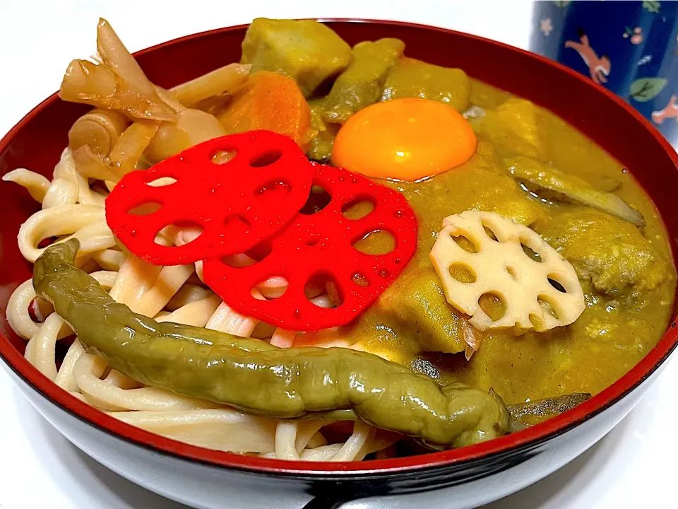 カレーしっぽくうどん|マニラ男さん