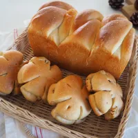 生食パン＆くるみパン