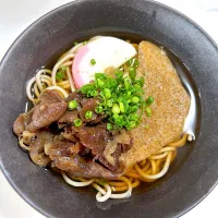 我が家の今年の年越し蕎麦は肉きつね蕎麦です。|みほままこさん