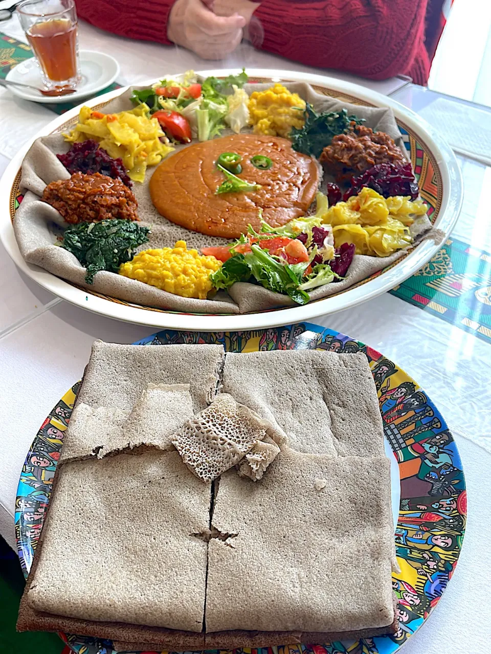 ETHIOPIAN DELIGHT with INJERA |LNAさん