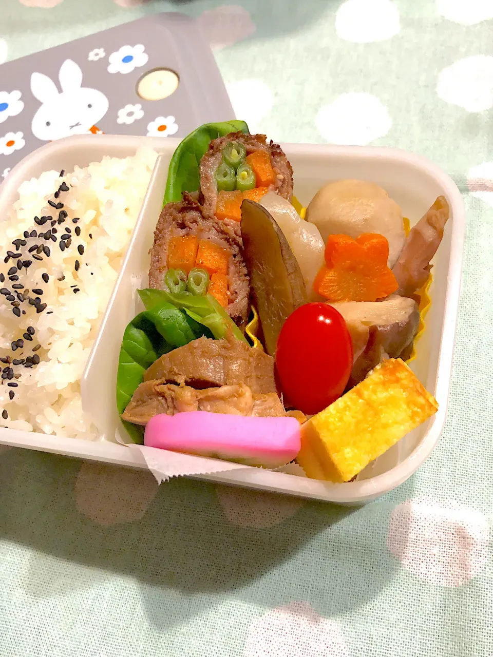 2025.1.1  ＊今日のお弁当＊ちょっとおせちのお弁当🎍|rinrin*mama*さん