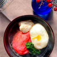 突き立ての餅でお雑煮|栃倉 直人さん