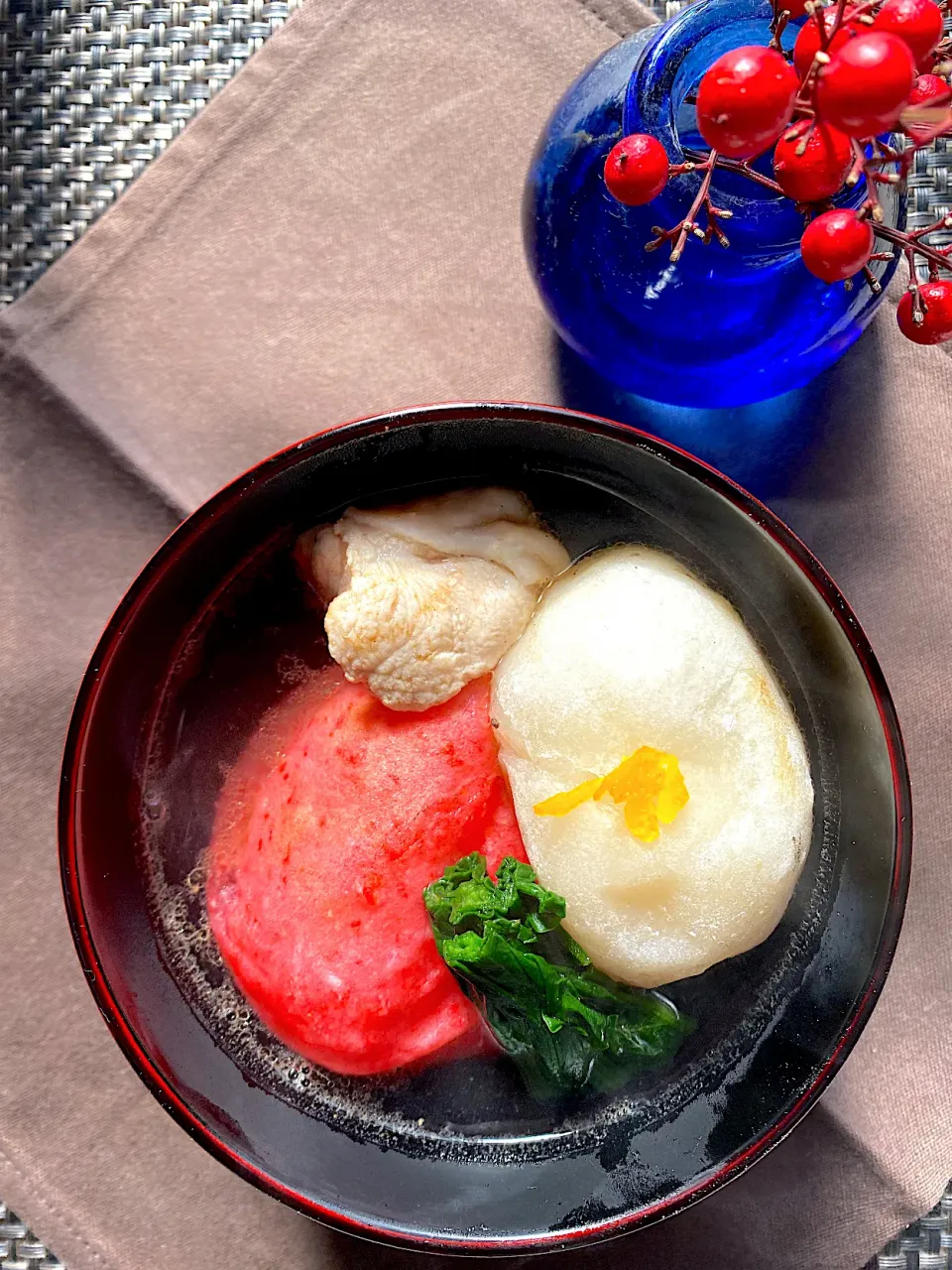 突き立ての餅でお雑煮|栃倉 直人さん