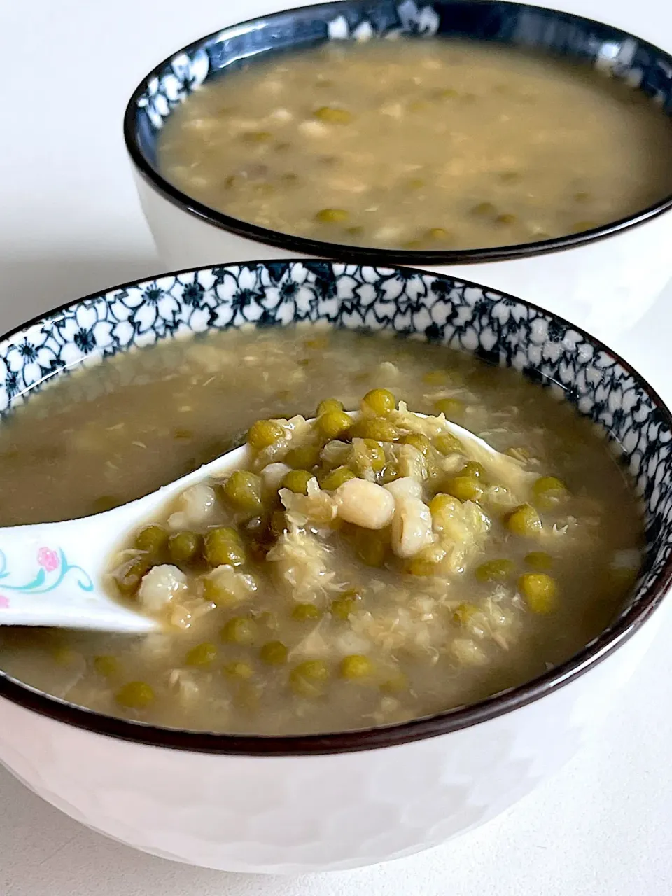 Green bean and barley dessert soup |12Dragonさん