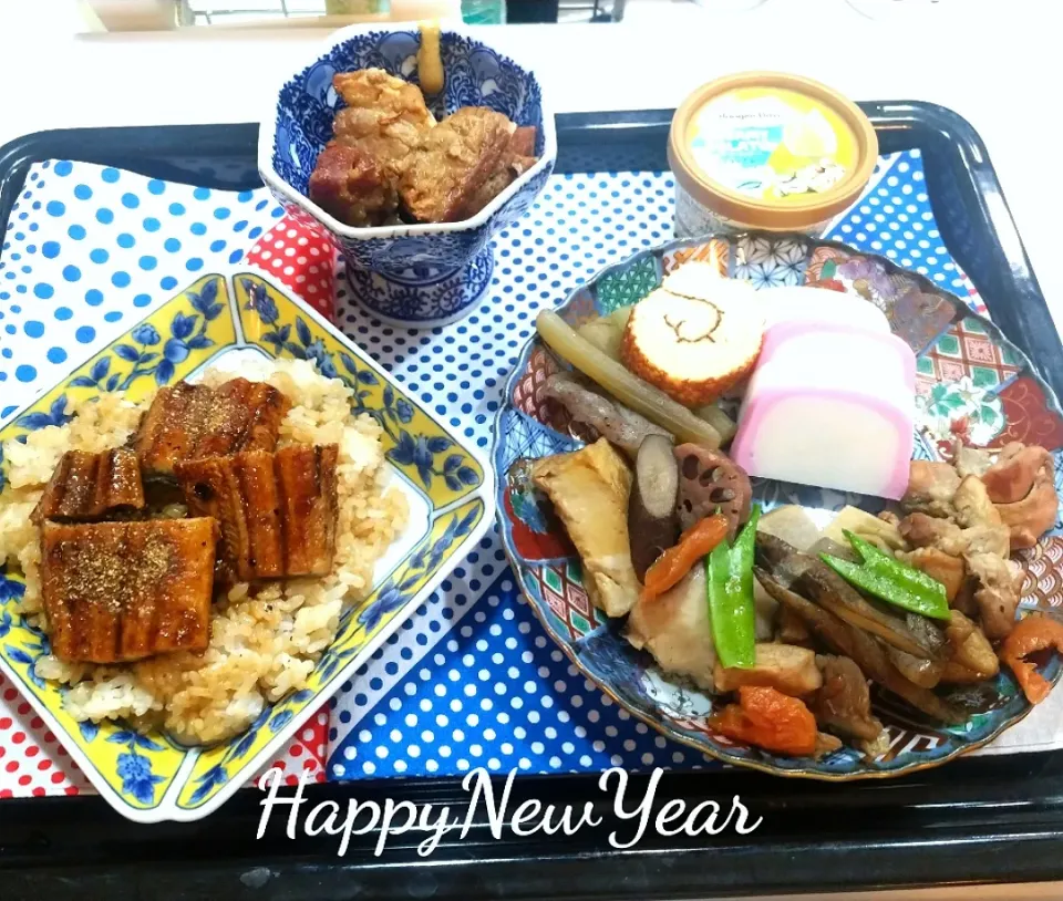 隔離飯でおめでとう🎍|ぶりさんさん