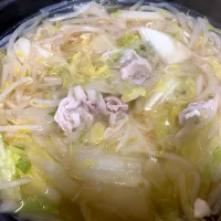 HOME 寄せ鍋（豚肉・豆腐）|ばーさんさん