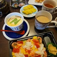 ☆夕飯☆実家にご挨拶。|ｼｮｺﾗさん