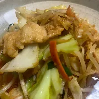 牛もつ味噌野菜炒め|須佐浩幸さん