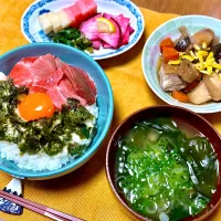 山かけ中トロ丼|きいろさん