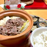 新春二日目のお夕飯は　　　　　　　　　　　　　豆乳鍋🍲|mokoさん