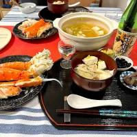 2025に入って太り気味笑 タラバガニとお鍋🍲🦀|ひーちゃんさん