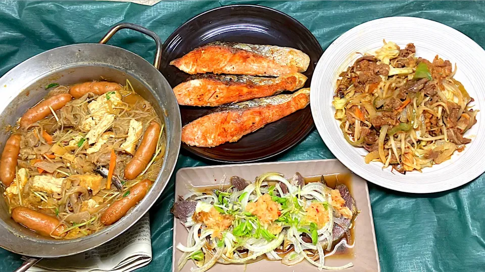 ある日の晩御飯|🐈⸒⸒⸒⸒つるのダンス🐈🐾さん