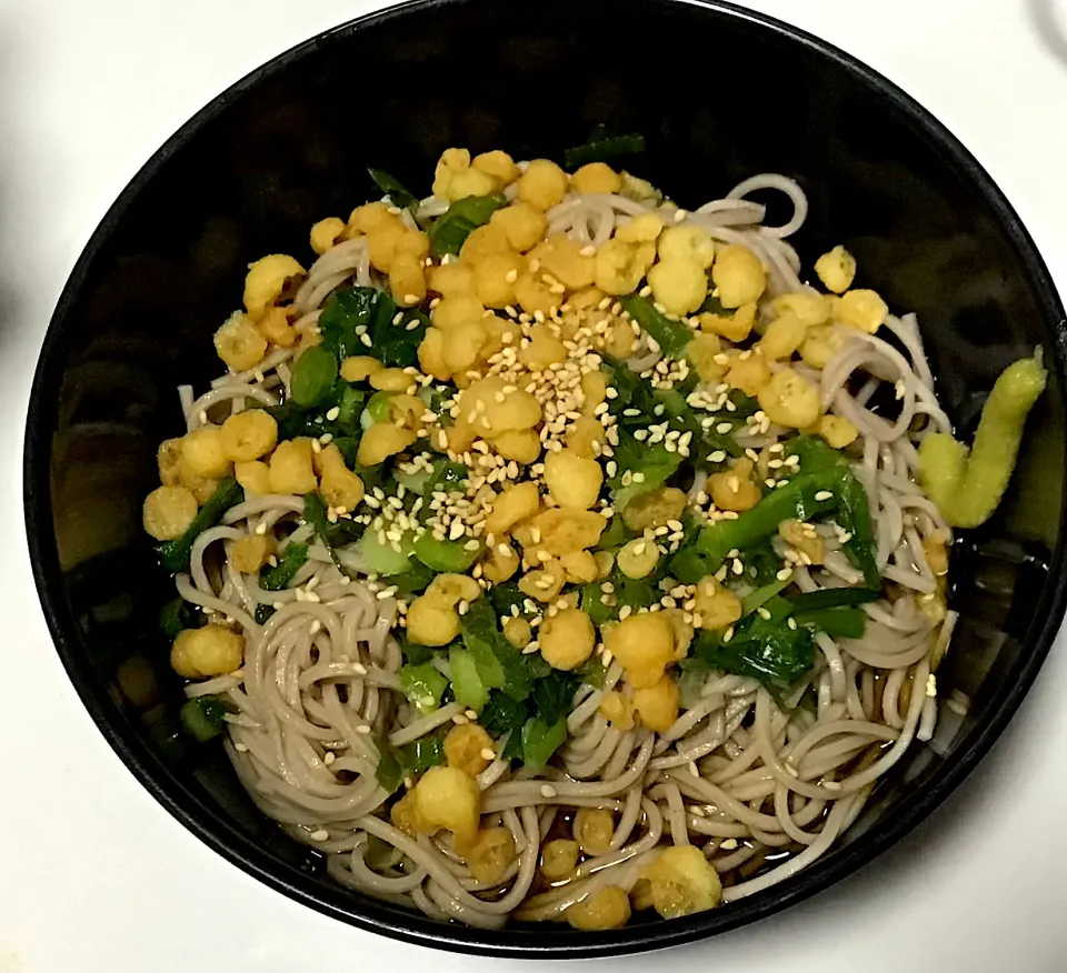 ぶっ掛け蕎麦|料理好きなじいさまさん