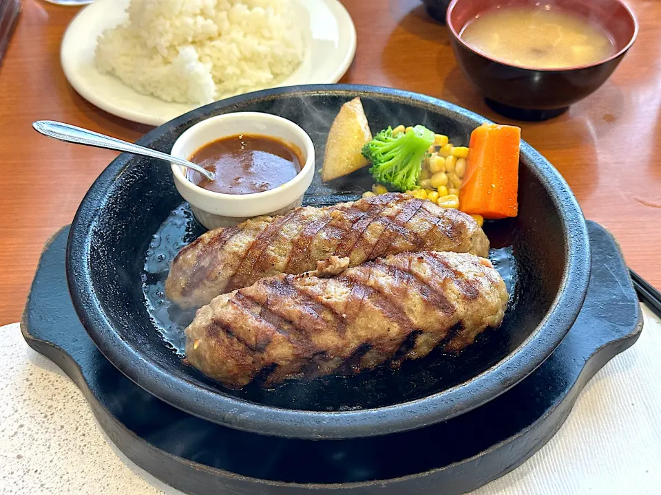 ハンバーグ300g 和食セット|マハロ菊池さん