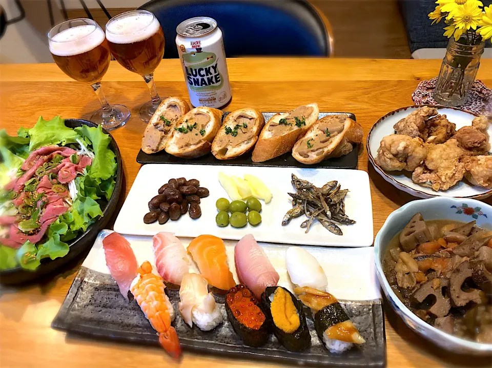 正月三日の晩ご飯|じゅんさんさん