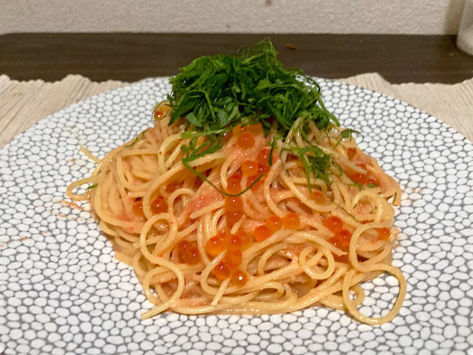 明太子パスタ🍝🍝🍝|ゴンさん