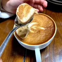 サザコーヒー店のカフェラテゼリーを真似てみた。|たちくんさん