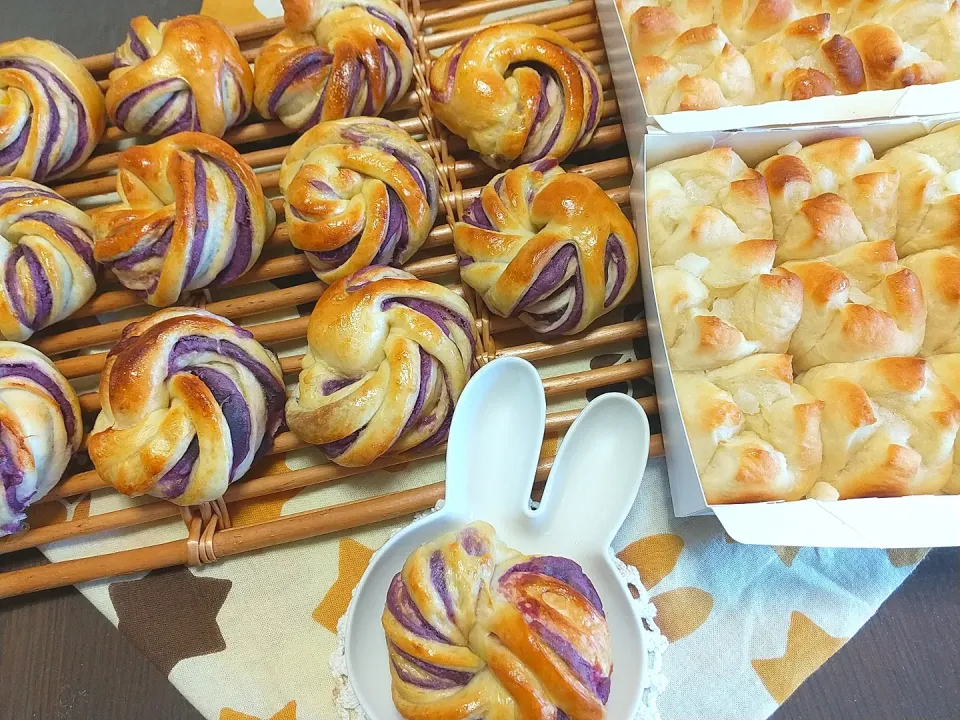 🍞ねじりあんパン&ちぎりパン🍞|tomoさん