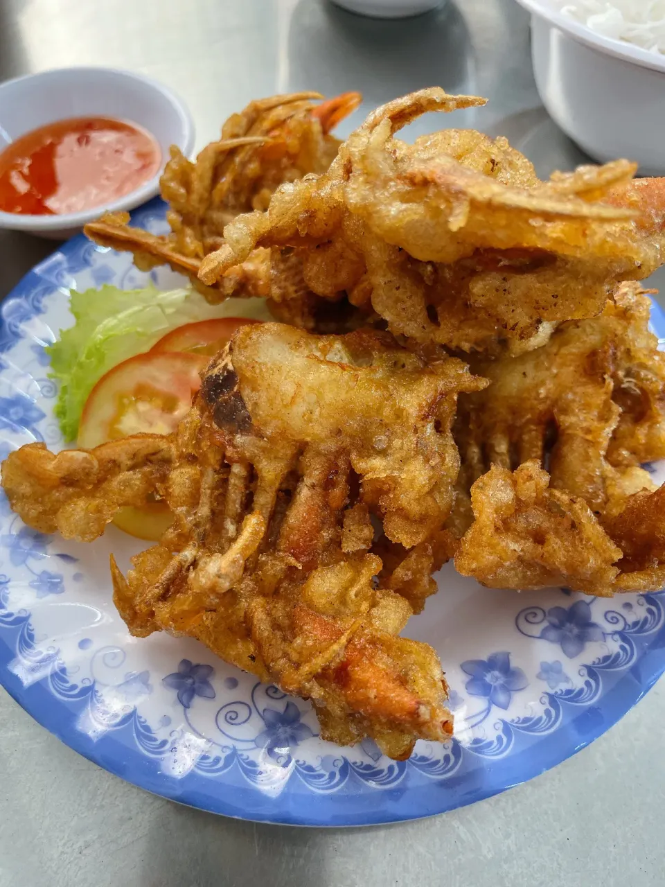 Fried Soft -Shell Crab With Flour|中さん