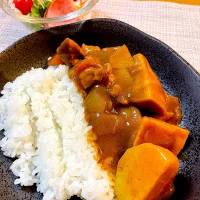 カレー➖煮物リメイク|Mikaさん