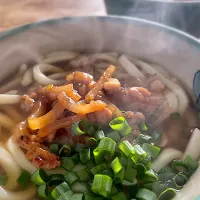 正月休み明けの肉うどん|akiさん