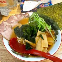 魚市場de中華そば(朝ラー🍜)出汁がイイ👍