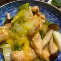 鶏胸肉と白菜の中華風炒め煮|須佐浩幸さん