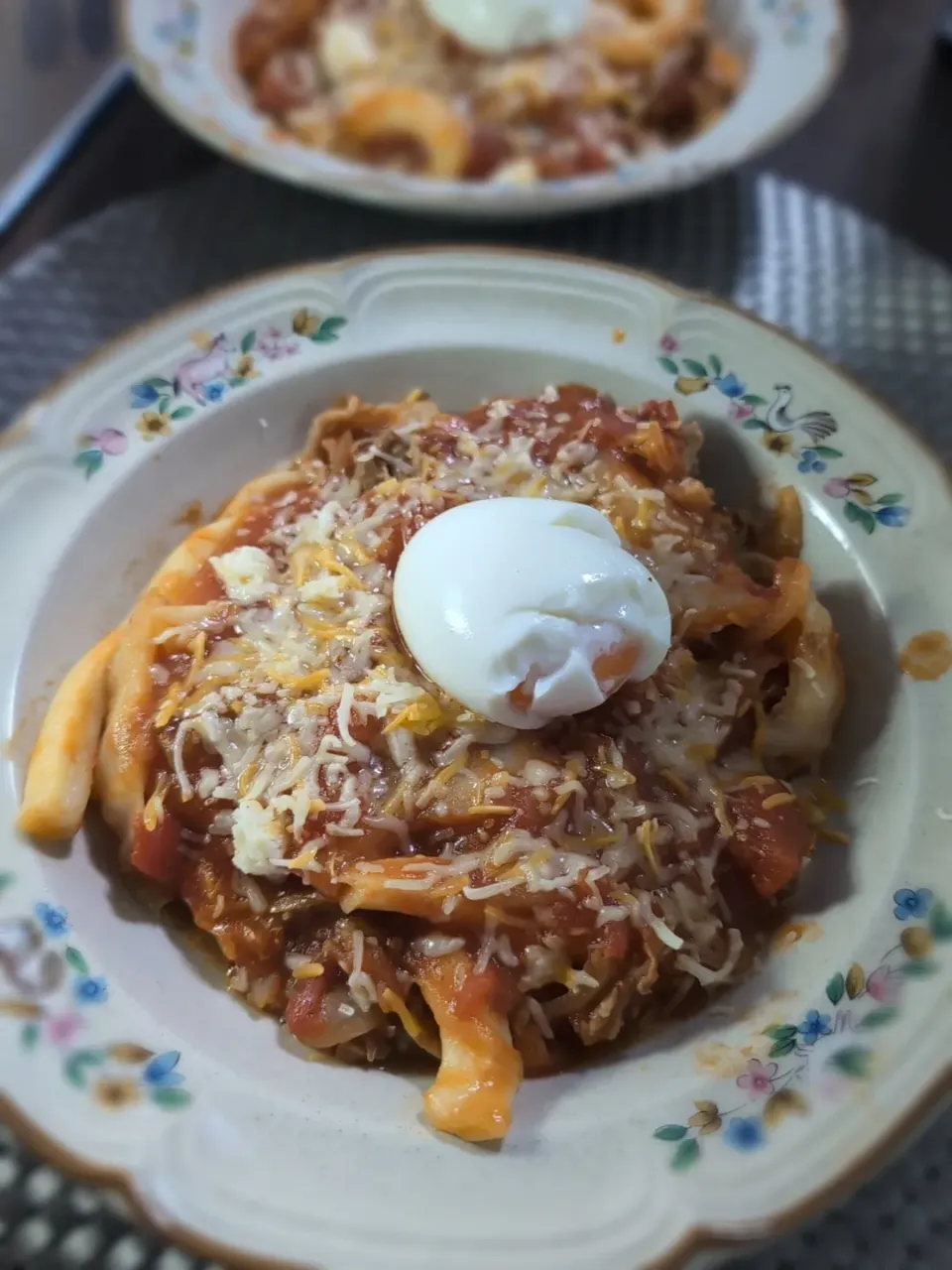 イタリアン風トマト極太うどん|テケテケさん