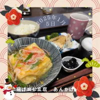 揚げ出し豆腐　あんかけ|いのっちさん