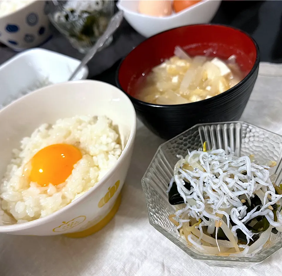 しらすとわかめの酢の物|茶茶茶さん