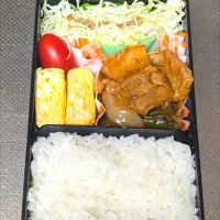 豚バラ黒酢炒め弁当|黒川克博さん