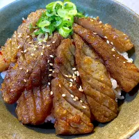 こんにゃくで焼肉丼| 依神姉妹の節約ずぼらレシピちゃんねるさん