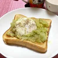 目玉焼きトースト|akkoさん