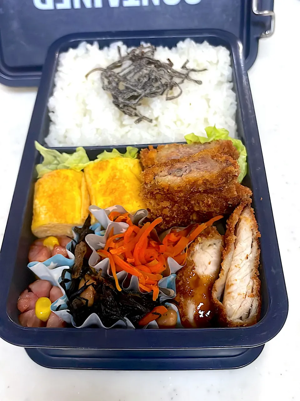 男子中学生のお弁当🍱|かおたまさん