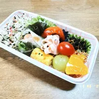 パプリカの肉詰め弁当|みもざさん